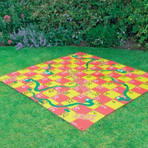 Garden Games Giant Snakes & Ladders and Tangled Multi Game Set